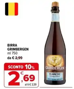 Iperal Birra Grimbergen offerta