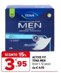Iperal Active Fit Tena Men offerta