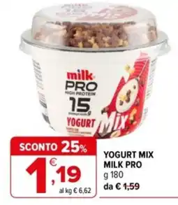 Iperal Yogurt Mix Milk Pro offerta