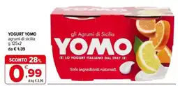 Iperal Yogurt Yomo gli Agrumi di Sicilia offerta