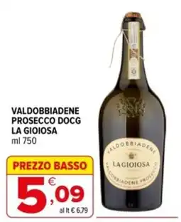 Iperal Valdobbiadene Prosecco DOCG La Gioiosa offerta
