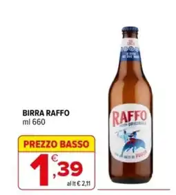 Iperal Birra Raffo offerta