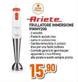 Ipercoop Ariete frullatore immersione Pimmy200 offerta