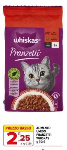 Iperal Alimento umido pranzetti Whiskas offerta