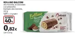 Coop Superstore Rollino Balconi alla nocciola offerta