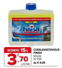 Iperal Curalavastoviglie Finish limone offerta