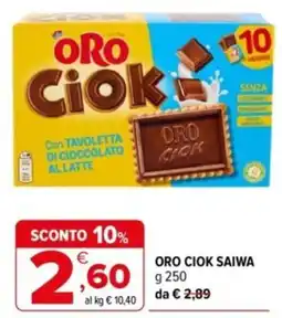 Iperal Oro Ciok Saiwa offerta