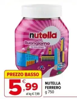 Iperal Nutella Buongiorno offerta
