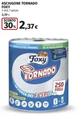 Coop Superstore Asciugone tornado foxy offerta