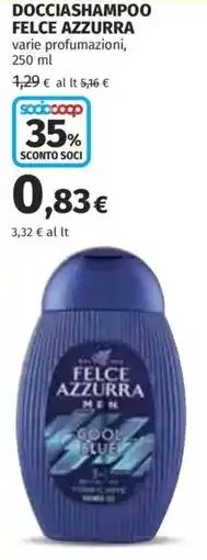 Coop Superstore Doccia shampoo Felce Azzurra offerta