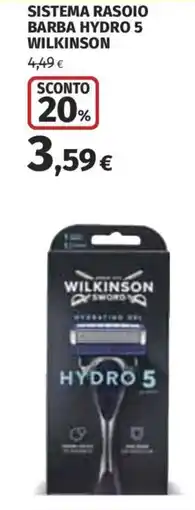 Coop Superstore Sistema rasoio barba Hydro 5 Wilkinson offerta