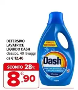 Iperal Detersivo lavatrice liquido Dash classico offerta