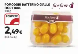 Coop Superstore Pomodori datterino giallo fior fiore offerta