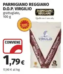 Coop Superstore Parmigiano Reggiano D.O.P. Virgilio grattugiato offerta