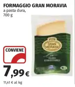 Coop Superstore Formaggio Gran Moravia offerta