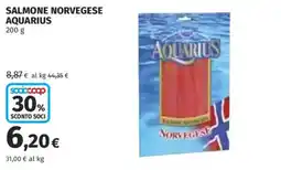 Coop Superstore Salmone norvegese Aquarius offerta