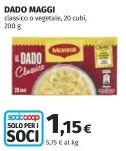 Coop Superstore Dado Maggi classico offerta