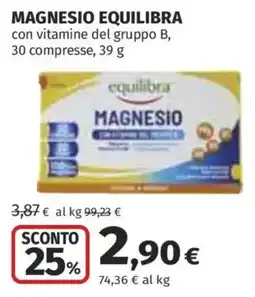 Coop Superstore Magnesio Equilibra offerta