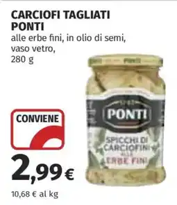 Coop Superstore Carciofi tagliati Ponti offerta