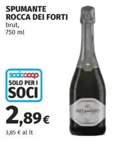 Coop Superstore Spumante Rocca dei Forti brut offerta