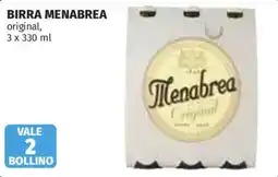 Coop Superstore Birra Menabrea original offerta