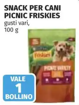 Coop Superstore Snack per cani picnic friskies offerta