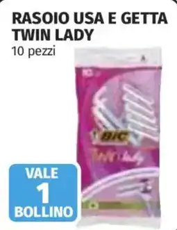 Coop Superstore Rasoio usa e getta Twin Lady offerta