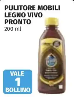 Coop Superstore Pulitore mobili legno vivo pronto offerta