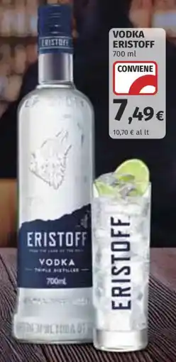 Coop Superstore Vodka Eristoff offerta