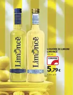 Coop Superstore Liquore di limoni Limoncè offerta