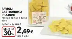 Coop Superstore Ravioli gastronomia Piccinini offerta