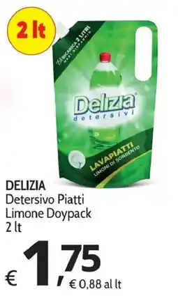 Primo Prezzo Delizia Detersivo Piatti Limone offerta