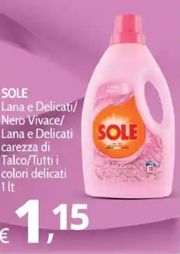 Primo Prezzo Sole lana e delicati offerta
