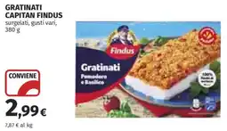 Coop Superstore Gratinati Findus offerta