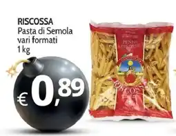 Primo Prezzo Pasta di Semola Riscossa offerta