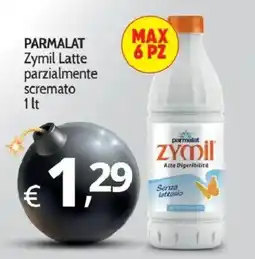 Primo Prezzo Parmalat Zymil Latte parzialmente scremato offerta