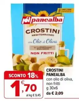 Iperal Crostini panealba offerta