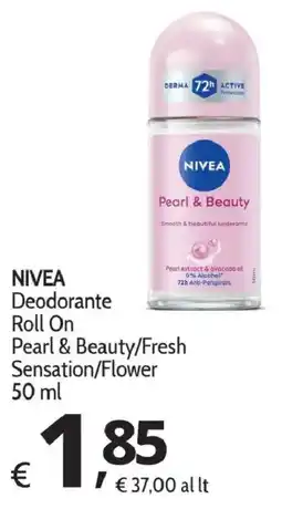 Primo Prezzo NIVEA Deodorante Roll On Pearl & Beauty offerta