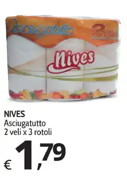Primo Prezzo Nives Asciugatutto offerta