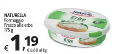 Primo Prezzo Naturella Formaggio Fresco alle erbe offerta