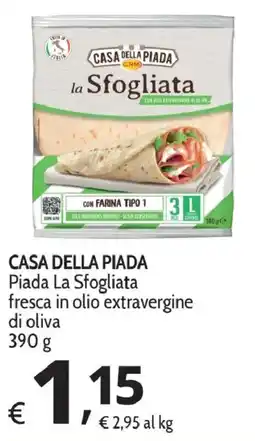 Primo Prezzo Casa della Piada Piada La Sfogliata offerta