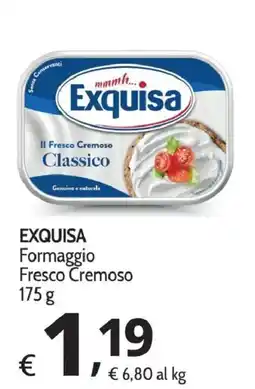 Primo Prezzo Exquisa Formaggio Fresco Cremoso offerta