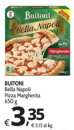 Primo Prezzo Buitoni Bella Napoli Pizza Margherita offerta