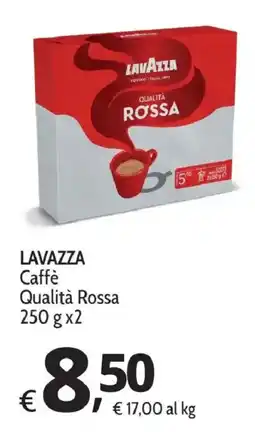 Primo Prezzo Lavazza Caffè Qualità Rossa offerta