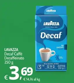 Primo Prezzo Lavazza Decaf Caffè Decaffeinato offerta