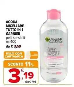 Iperal Acqua micellare tutto in 1 Garnier offerta