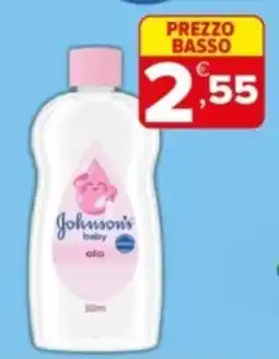 Iperal Johnson's baby olio offerta