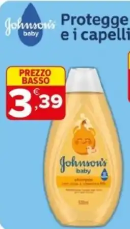 Iperal Johnson's baby shampoo con aloe e vitamina B5 offerta