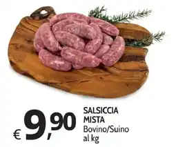 Primo Prezzo Salsiccia mista bovino/suino offerta