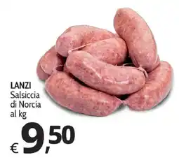 Primo Prezzo Salsiccia di Norcia Lanzi offerta